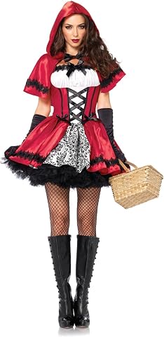 Leg Avenue Women's Gothic Riding Hood Costume