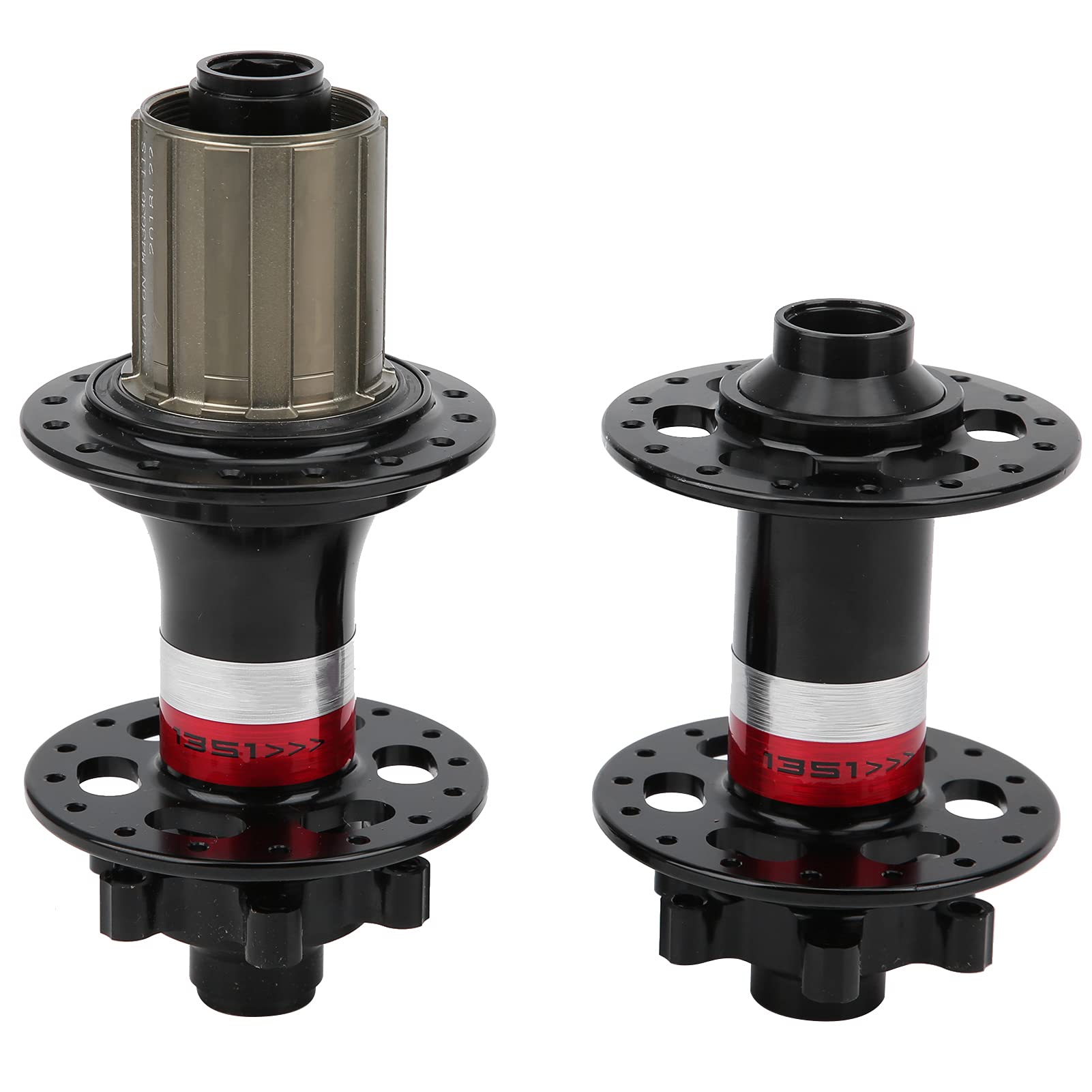 RiToEasysports Piasta Roweru Górskiego Piasta Rowerowa ze Stopu Aluminium 32H 8 do 11 Prędkości 72T Grzechotka 4 Uszczelnione łożyska oś Przelotowa Bez Użycia Narzędzi dla Osób Dojeżdżających do