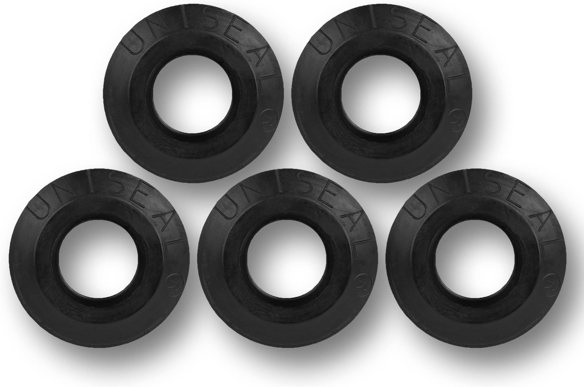 3/4" UNISEAL Flexible Tank Adapter (Bulkhead) - 5 Pack