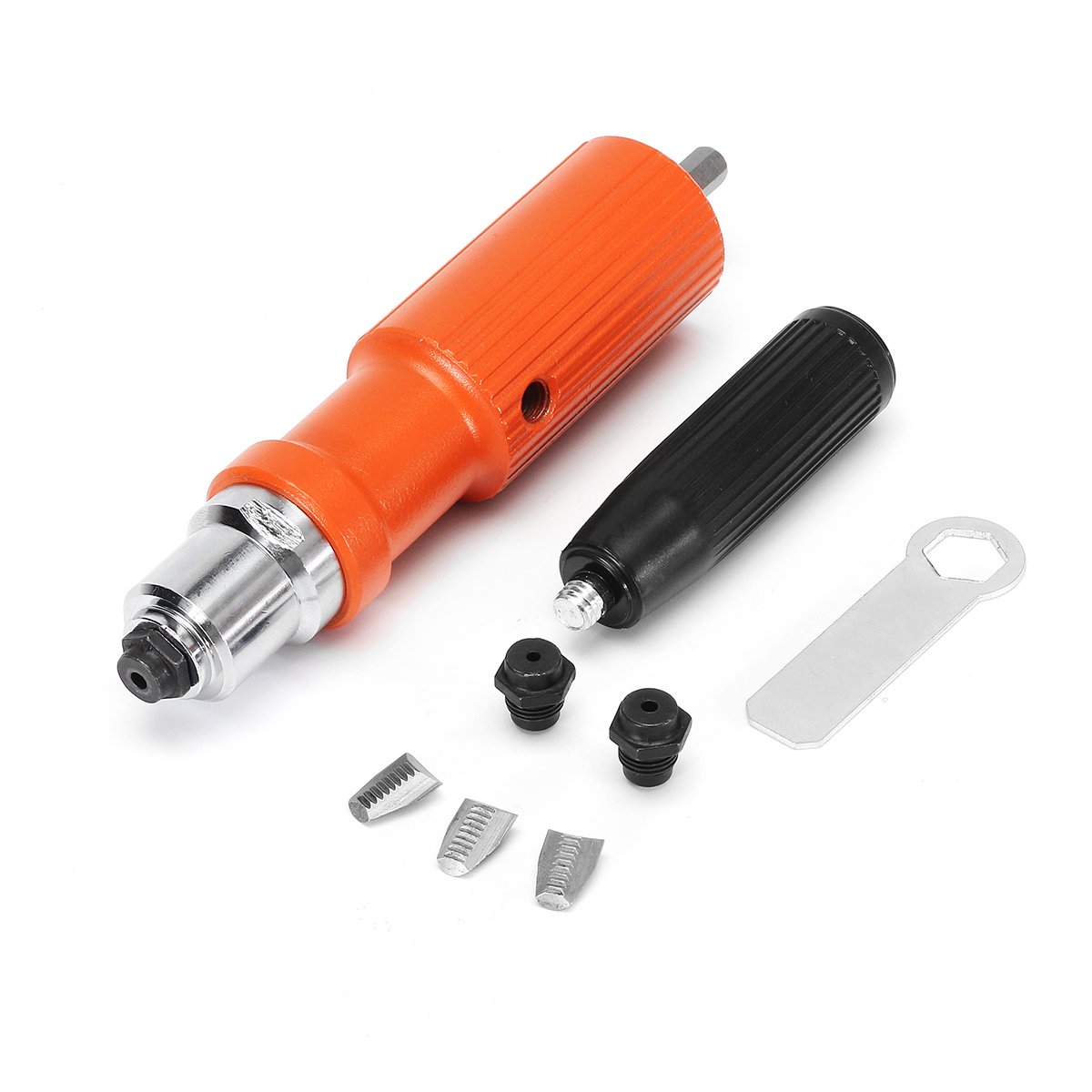 EsportsMJJ Elektryczna nakrętka do nitów bez kabli adapter do wiertarek elektrycznych