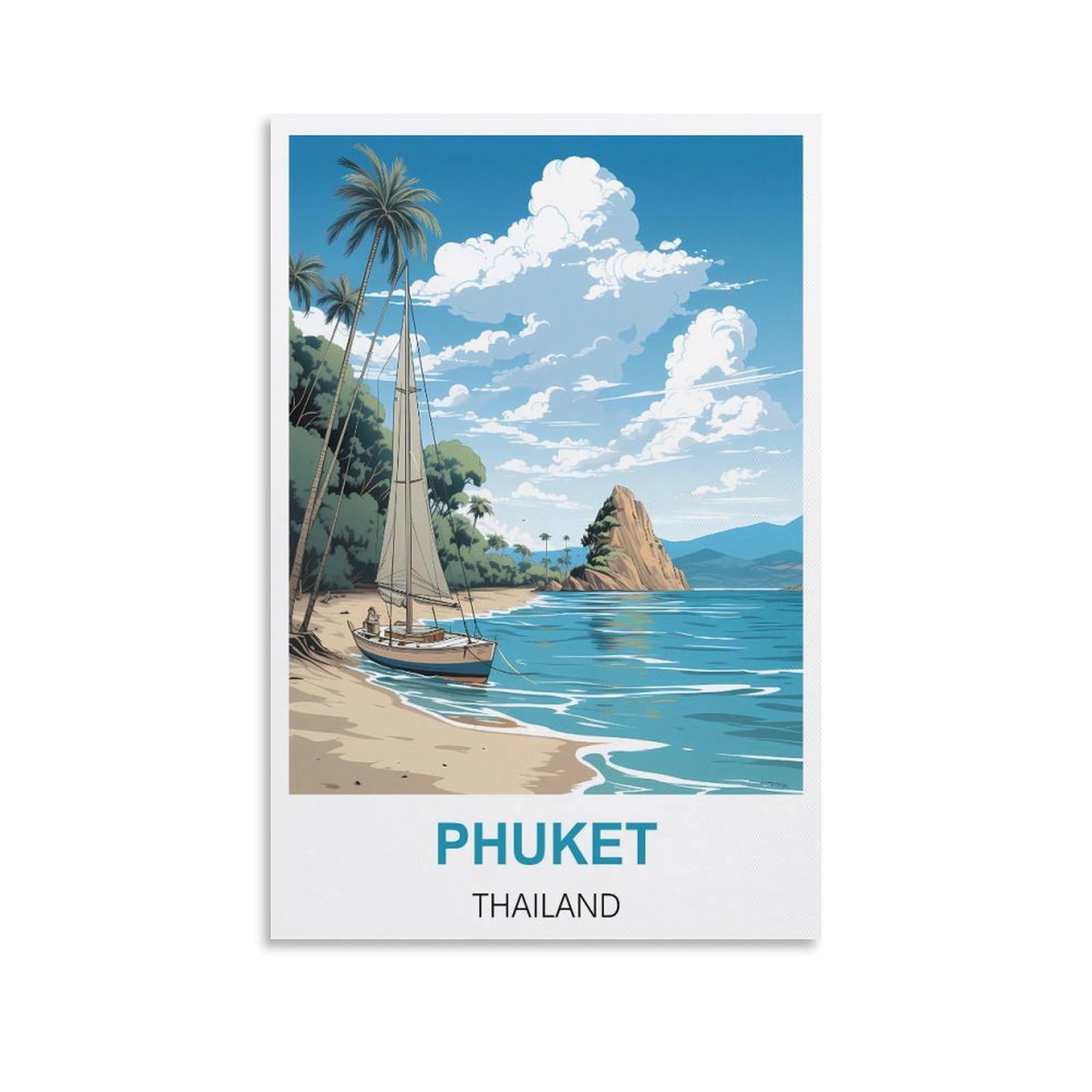 Funny Tin Signs,Phuket Thailands,Funny Vintage Metal Sign Plaqu Poster Wall Art Pub Bar Kitchen Garden Bathroom Home Decor 30x30cm