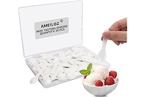 Tiny Taster Mini Spoons: Your Perfect Portion Pal for Samples