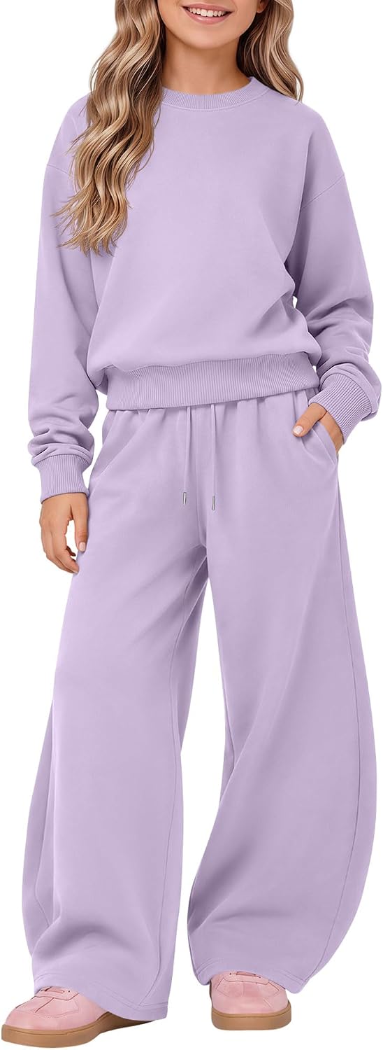 Girls 2 Piece Outfits Sweatsuit Set