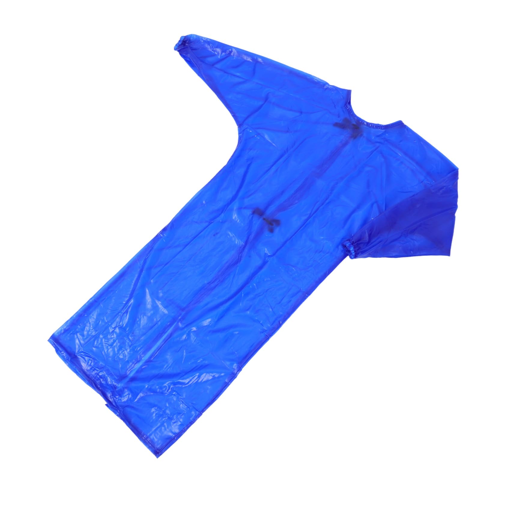 Veemoon Langarmbluse wasserdichte Arbeitskleidung Laborkittel wasserdichte Schürze strapazierfähige Schürze Unisex-Arbeitsschutzkleidung Schürzen Masse dicke Chemikalienschürze PVC Blue