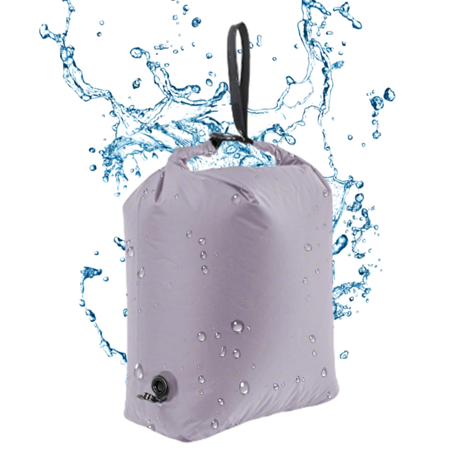 Wäschebeutel für schmutzige Wäsche und Kleidung, Wasserdichter Kompressionsbeutel für Wäsche, Waschbarer Reise-Wäschesammler, Für Urlaub, Roadtrips, Geschäftsreisen, Wandern, Backpacking und