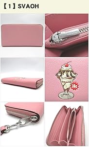 新品COACH コーチ ペプルレザー　サンデーパフェ　長財布 COACH コーチ 長財布 ぺブルレザー サンデー パフェ