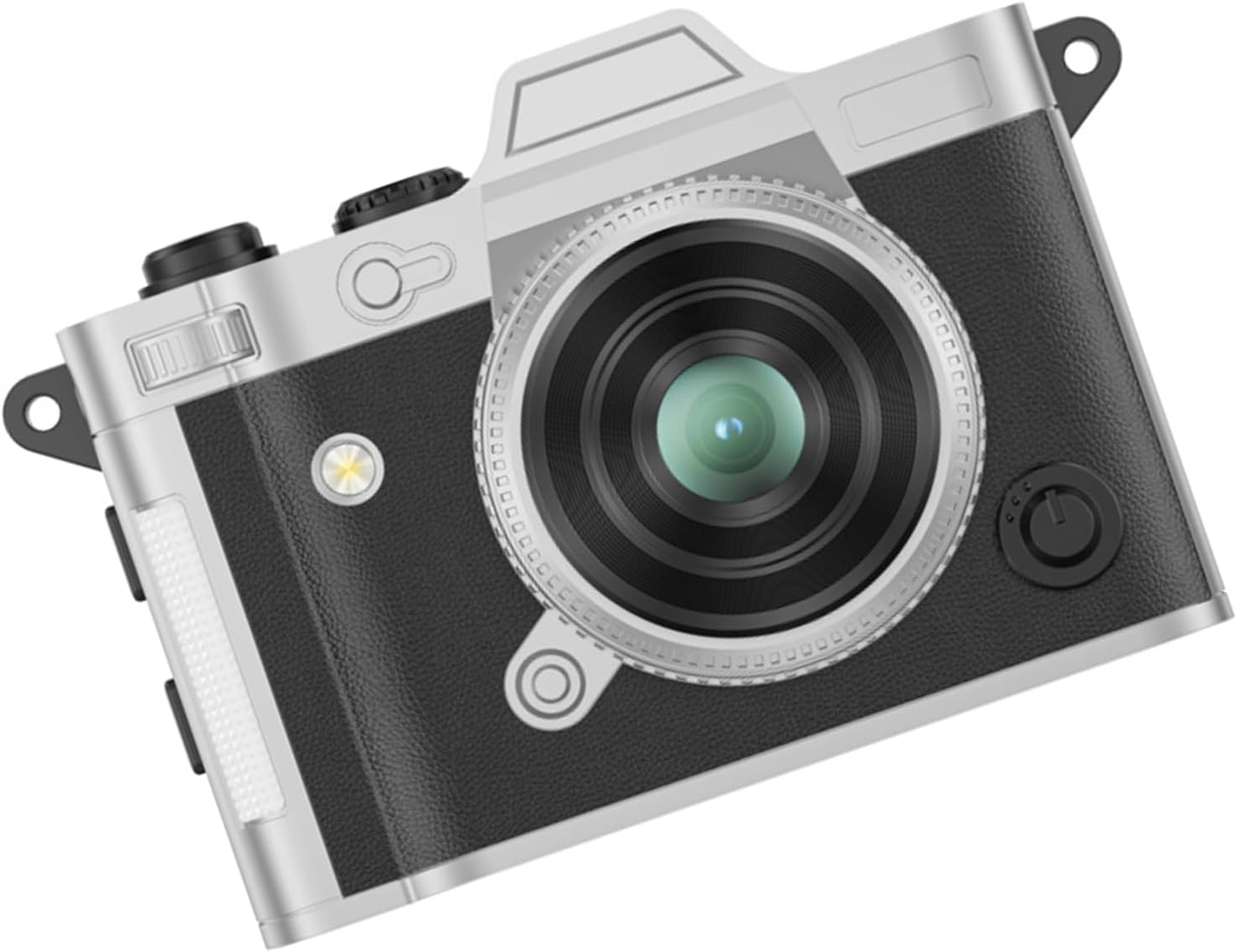 Keychain Camera Highlighting Color Display LED Light 2K 720P Video 32GB Internal Storage Rechargeable Power Old Tiny Camera