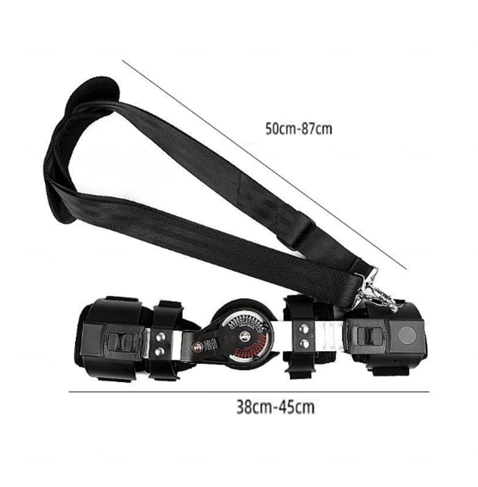 Tutori per gomito con cerniera, Supporto for il recupero dalle lesioni del braccio dell'immobilizzatore con stecca for gomito regolabile post-operatoria(Left)