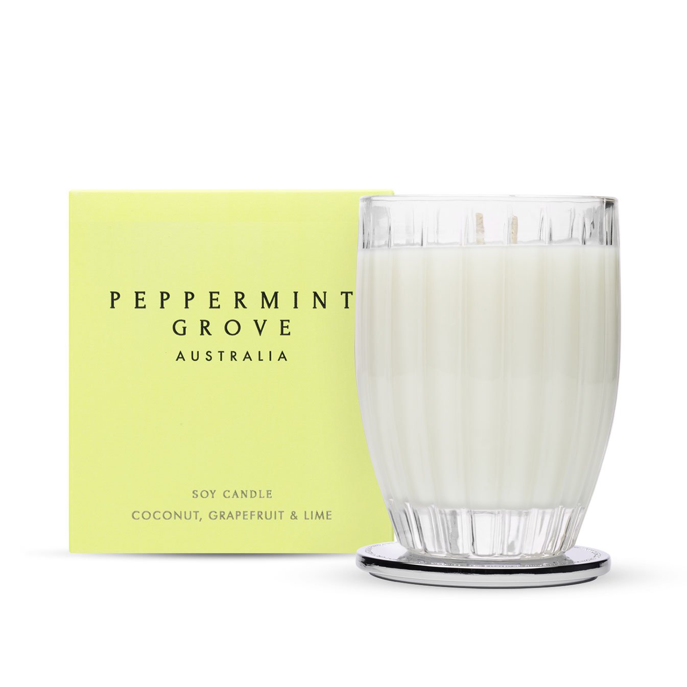 Peppermint Grove Large Candle 350g (Coconut, Grapefruit & Lime)