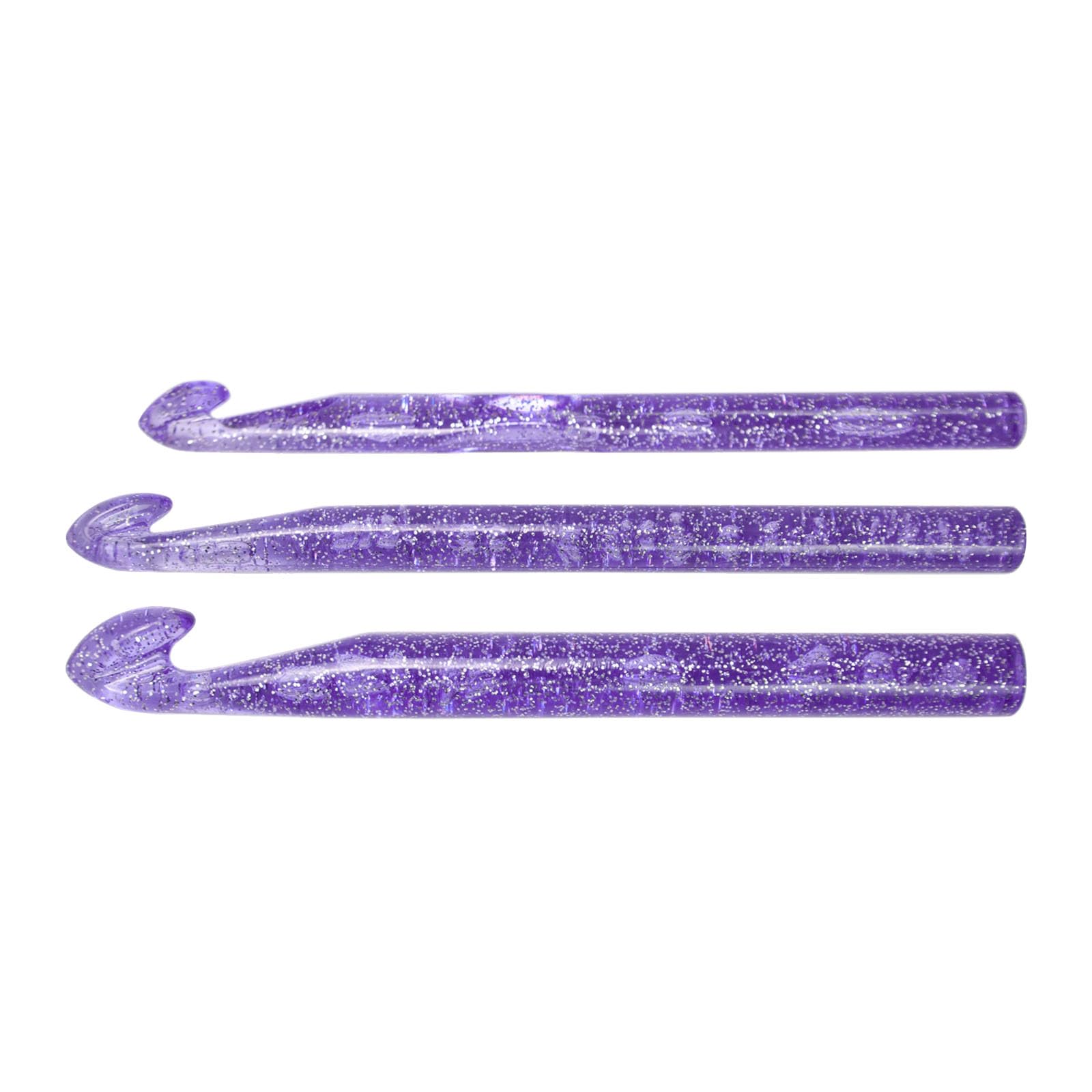 MINGLEA Crochet Hooks Set 10/12/15mm Crochet Needle Ergonomical Crochet Needle Practical Knitting Needle for Craft Project