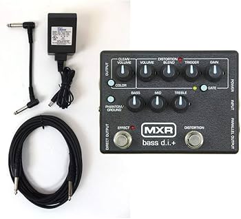 MXR M-80 bass d.i.+ （M80） MXR M80 Bass D.I.+ Bass Distortion Pedal | Sweetwater