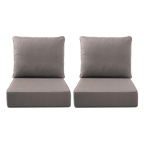Luxury Outdoor Seat Cushion Set-22 x 24 x 6 Inch