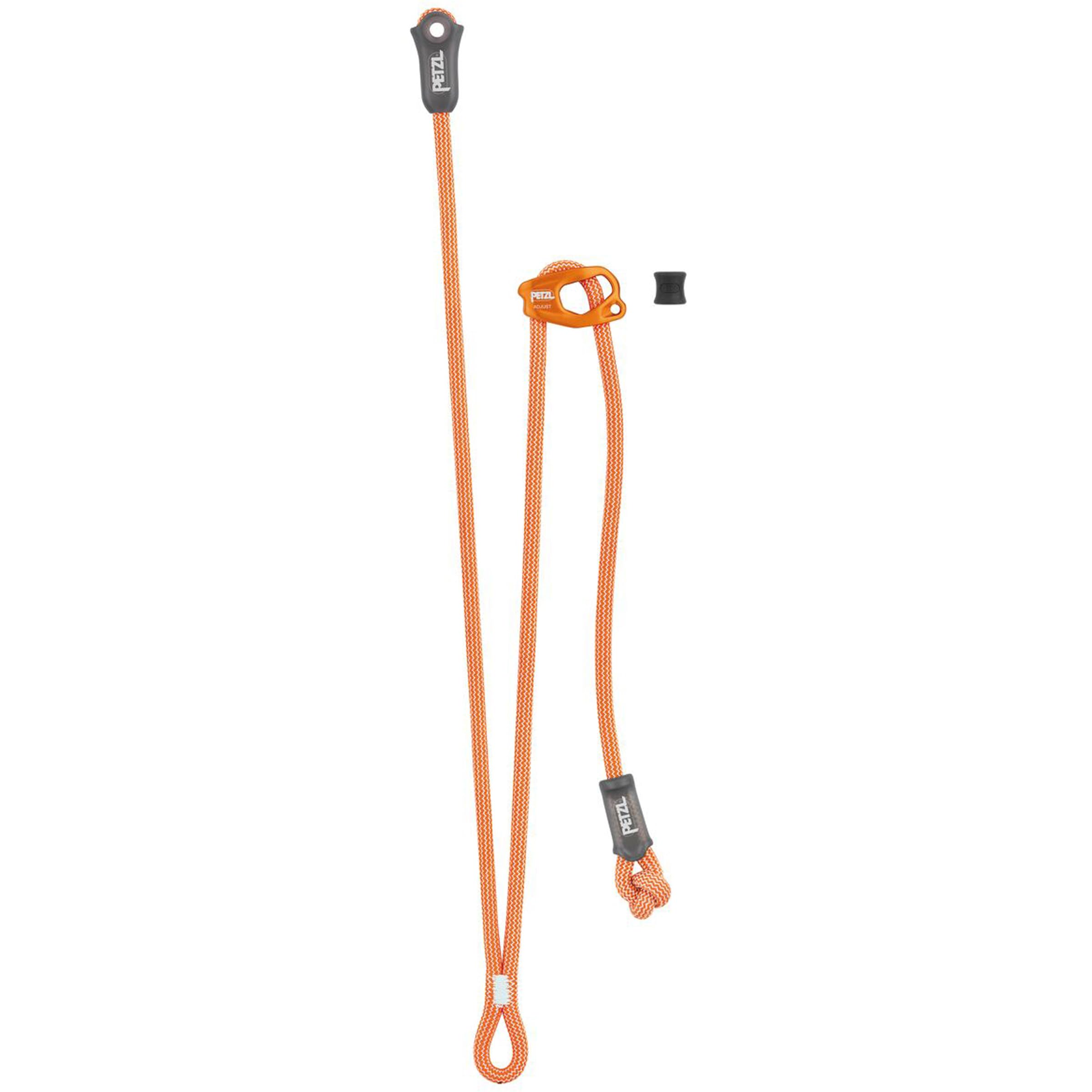 PETZL Lanyard DUAL CANYON GUÍA para adultos, con formato práctico, solución versátil