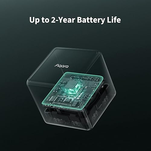 Miniatura 4 de Aqara Cube T1 Pro, requiere AQARA ZIGBEE 3.0 HUB, 6 lados para controlar diferentes escenas y diversas acciones para controlar dispositivos