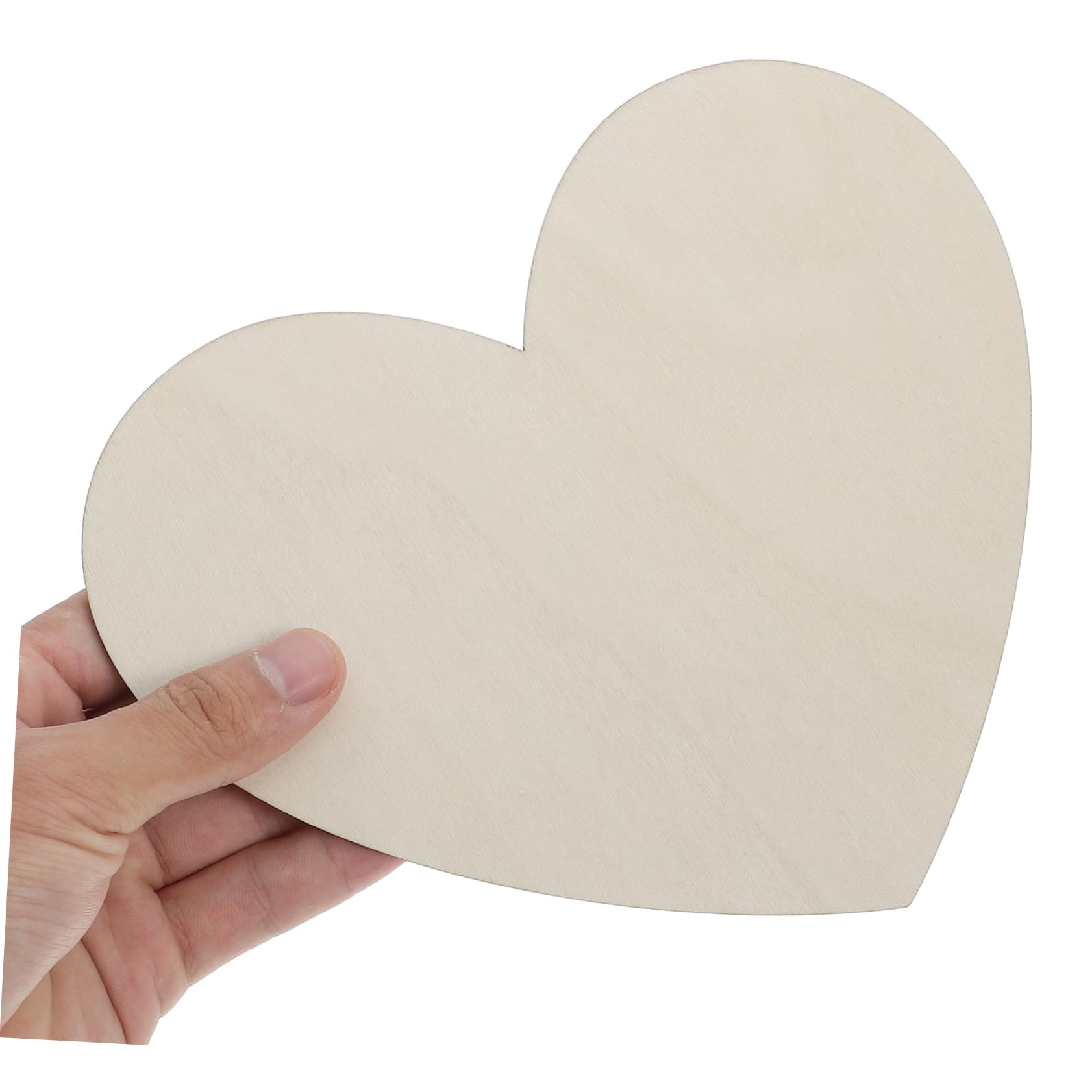 NUOBESTY 30stücke Unvollendete Holzherz-schnitte Große Holzherzen Für Diy-projekte Bastelmaterial Für Hochzeiten Valentinstag Und Dekoration Holzherz-ausschnitte