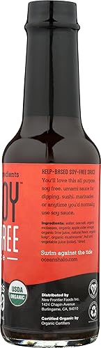 Miniatura 2 de Ocean's Halo Orgánica sin salsa de soja, sin soja, sin gluten, 10 onzas (paquete de 12)