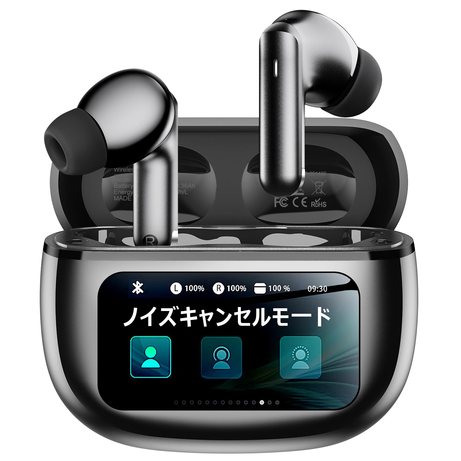 Amazon.co.jp: イヤホン bluetooth ワイヤレスイヤホン 【多機能タッチ