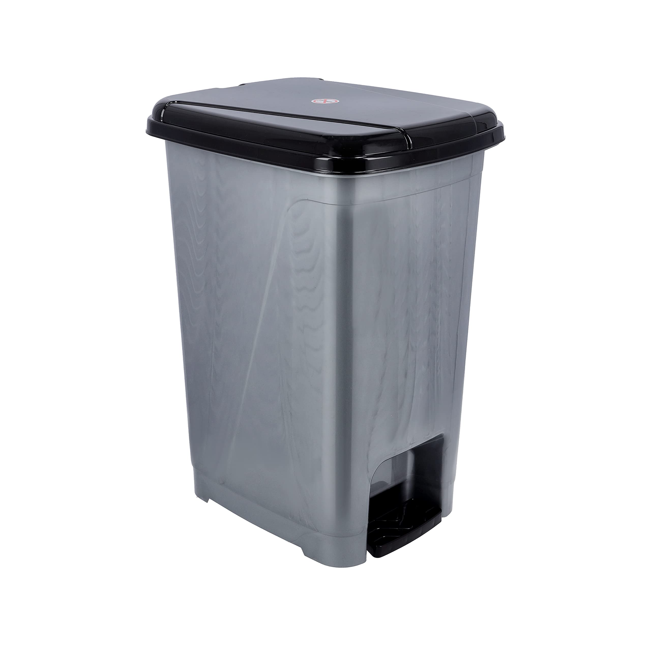 RoyalFord Slim Pedal Plastic Waste Dust Bin, Multicolor, 15L, RF10794