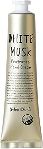 ホワイトムスク ハンドクリーム ジョンズブレンド べたつかない フレグランスハンドクリーム 38g