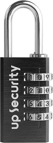 Cerradura de casillero de gimnasio con código, cerradura de combinación de 4 dígitos para casillero, unidad de almacenamiento, combinación de