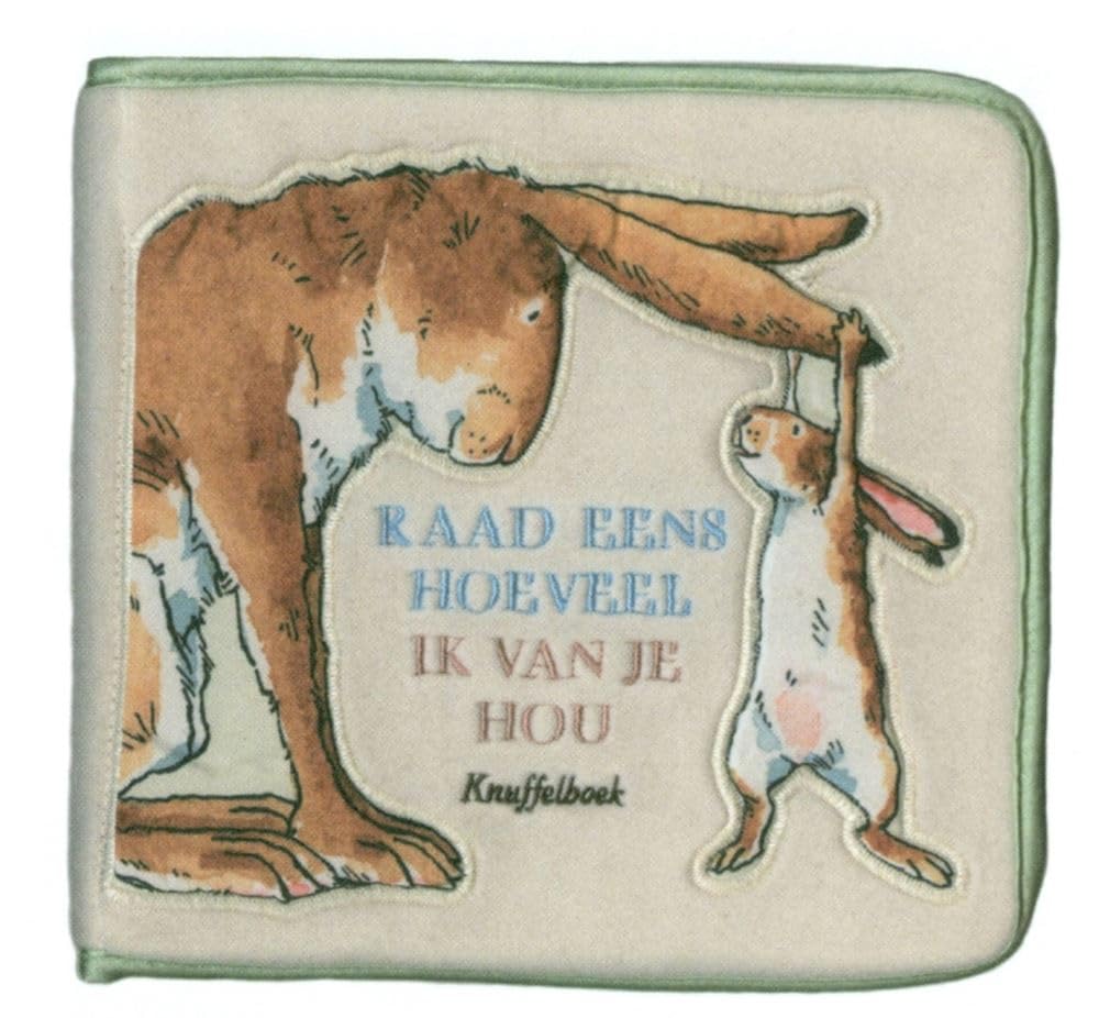 Raad eens hoeveel ik van je hou: knuffelboek