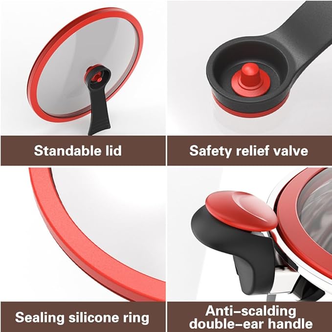 Olla a Presión Acero Inoxidable 7L Xgxoz miniatura 8