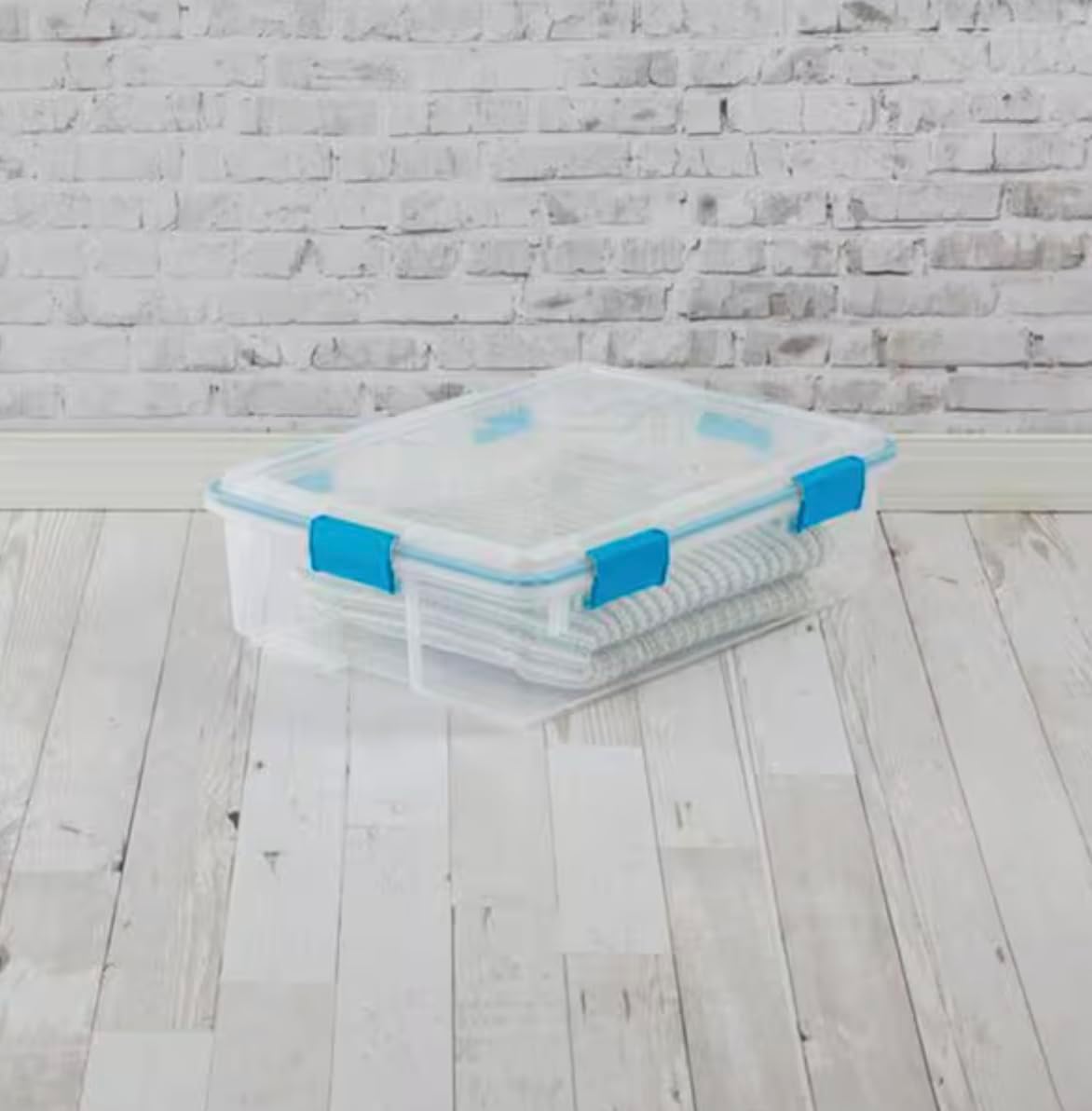 37 qt. Clear Storage Containers (8-Pack) EF86025