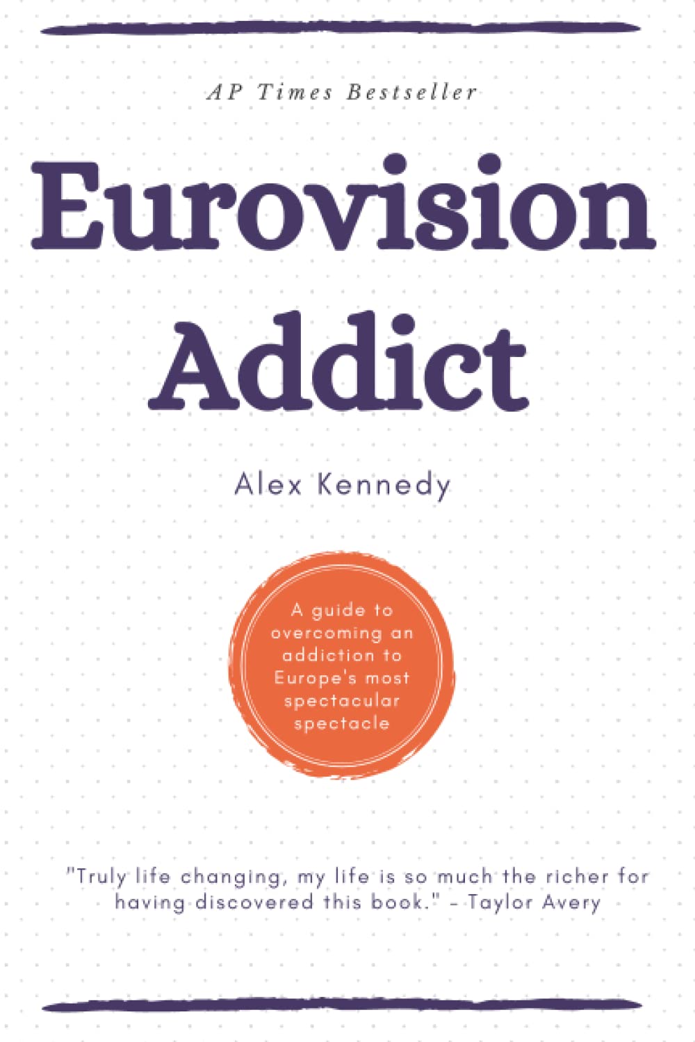 Eurovision Addict - A Guide to Overcoming an Addiction to Europe's Most Spectacular Spectacle: Lined Notebook to Prank Friends