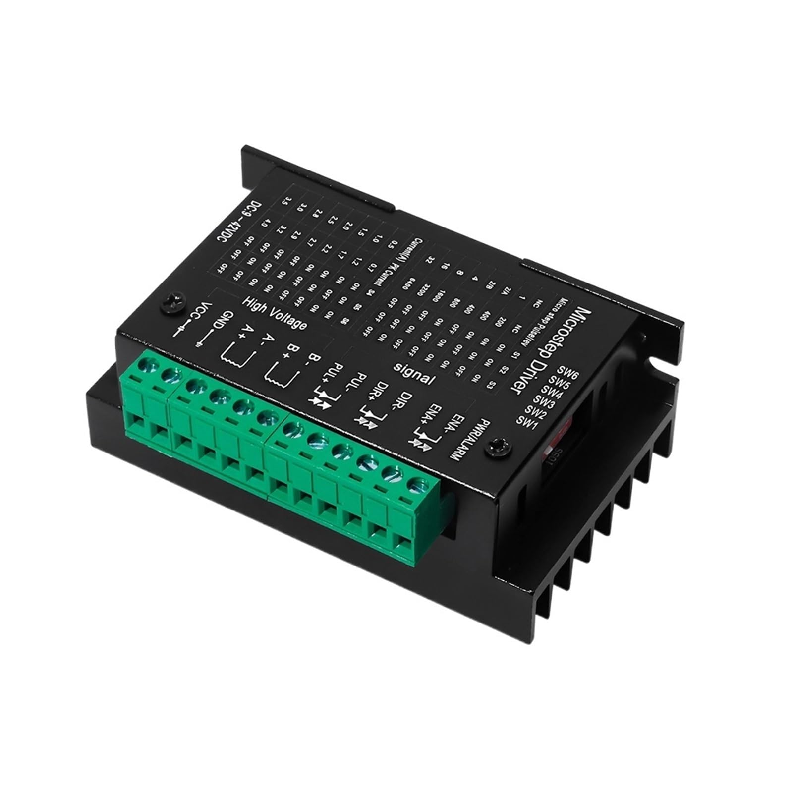 EKFBQBGW TB6600 Stepper electronic starter Driver Controller 4A 9~42V TTL 16 Micro-Step 1 Axis 42/57/86 Stepper electronic starter
