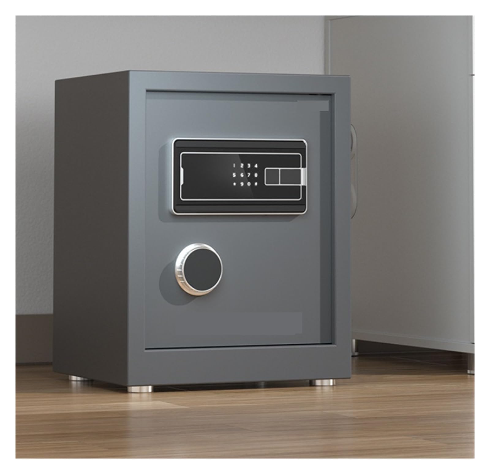 Cassaforte elettronica di sicurezza ignifuga con touch screen cassaforte | Tastiera antifurto, ripiani rimovibili sicuri e sistema di allarme