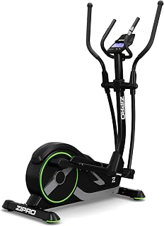 Zipro Elíptica Wave, Resistencia de hasta 120 kg, Equipo de Entrenamiento Cardiovascular, máquinas de Ejercicio, Entrenador doméstico, 32 Niveles de Resistencia, Bluetooth, Soporte para iPad