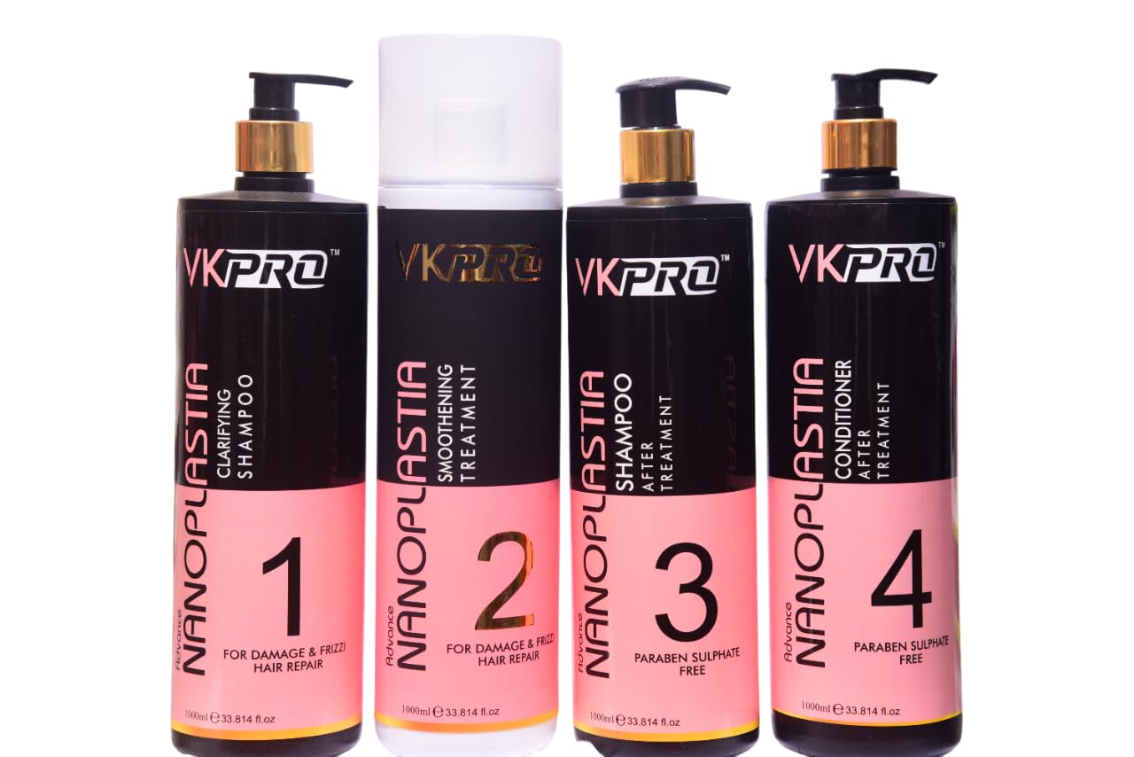 Buy VKPRO Nanoplastia Hair Treatment Set, 4-Step Professional