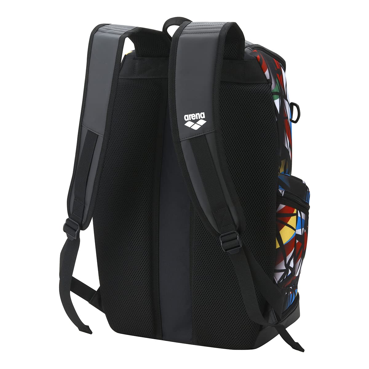 【美品】アリーナ　ビシャモン バックパック ブラック系AEAQJA50 Amazon.co.jp: arena (アリーナ) グラフィックバックパック BISHAMON