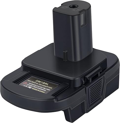 Adaptador de batería con puerto USB para batería Dewalt a Ryobi para Dewalt para Milwaukee Battery Convertir a Ryobi 18V batería de iones de litio