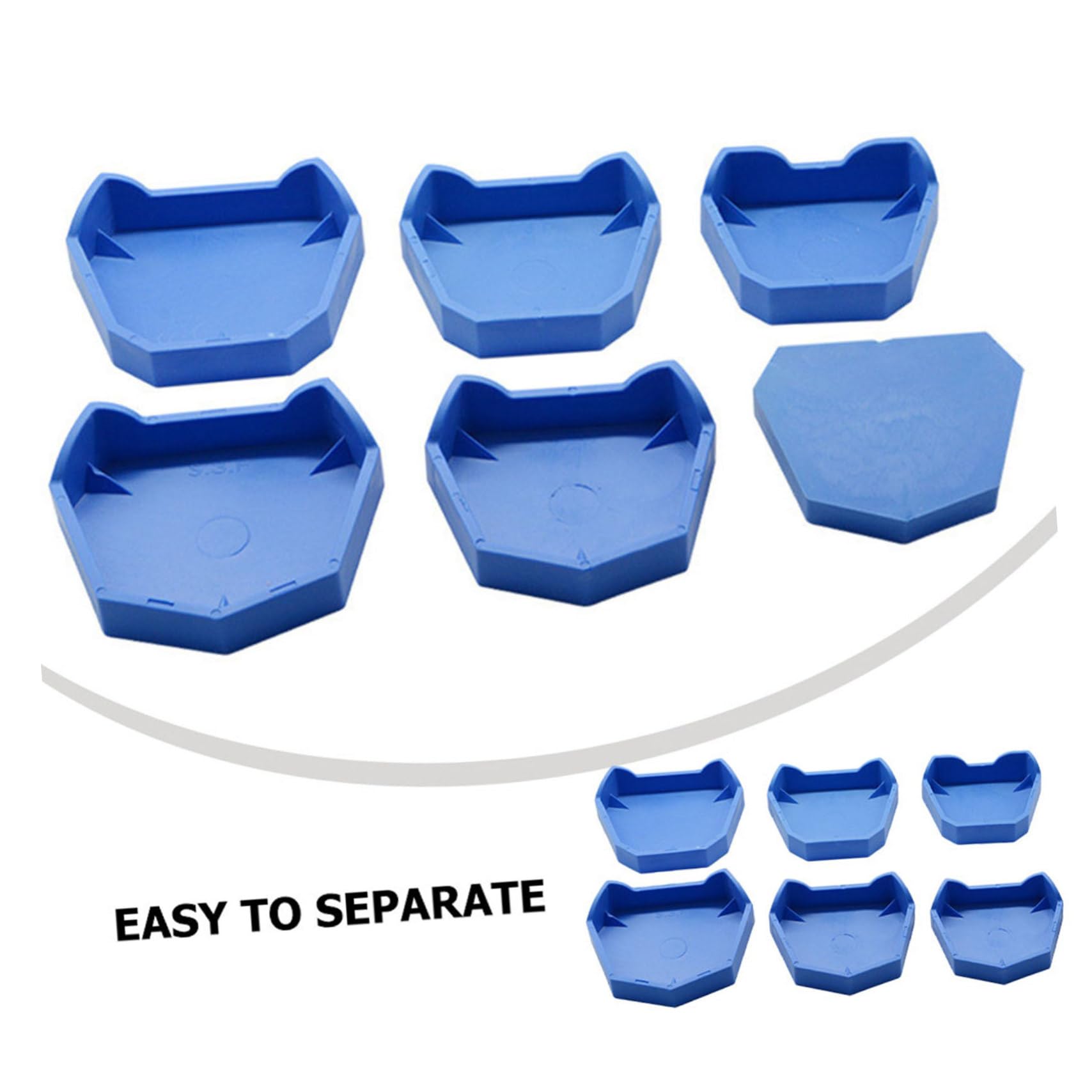 Zerodeko 5 Series Base Para Especial Para Mantener Sanitización De Bandejas Para Clínicas Odontológicas 6 Piezas X 5