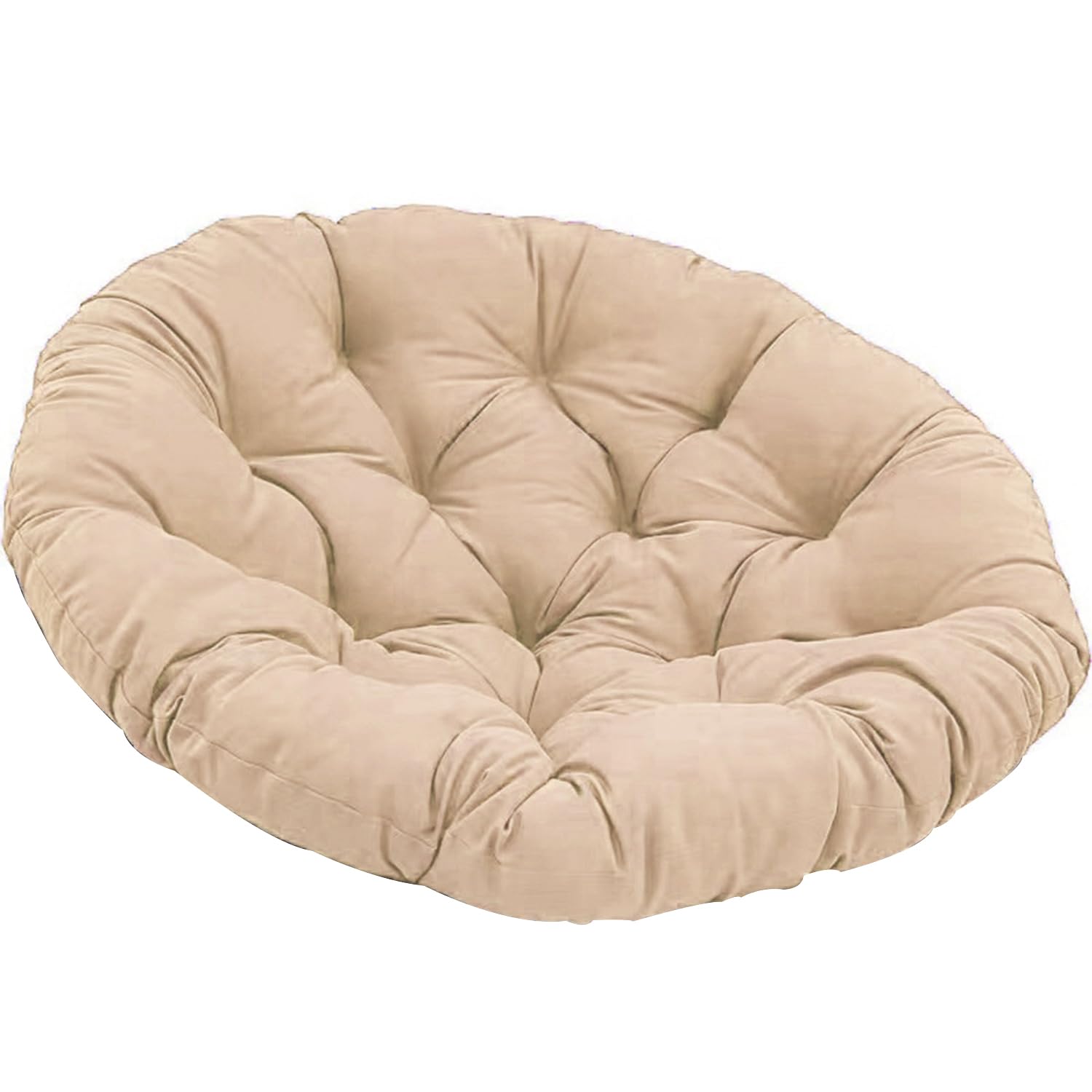 Cojin Silla Exterior Redondo,Cojín para Silla Papasan, Cojín Redondo para Silla Papasan, Cojín para Silla De Radar, Cojín para Asiento, Sillas De Ratán, Cojines para Sillas De Jardín,A11,40 * 40cm