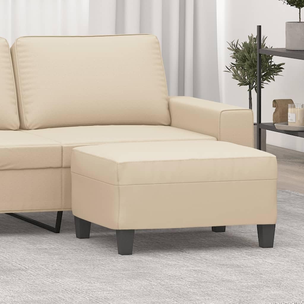 Poggiapiedi in tessuto in microfibra, 70 x 55 x 41 cm, robusto sgabello imbottito per soggiorno e spogliatoio, moderno, semplice, multifunzionale, facile da pulire