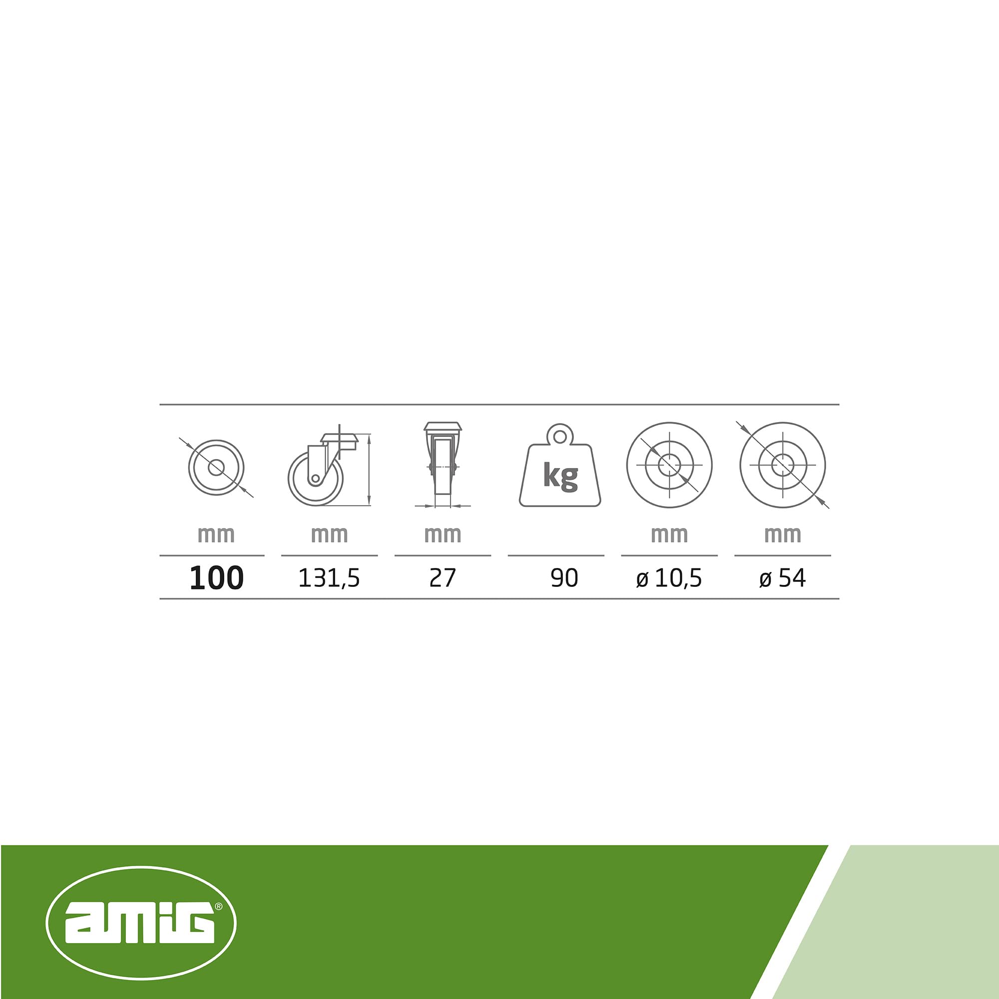 Amig - Set of 4 Wheels - Image 3