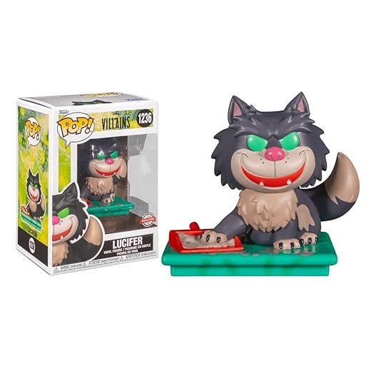 Funko Pop! Disney Villains Lucifer The Cat D23 2022 Exclusive
