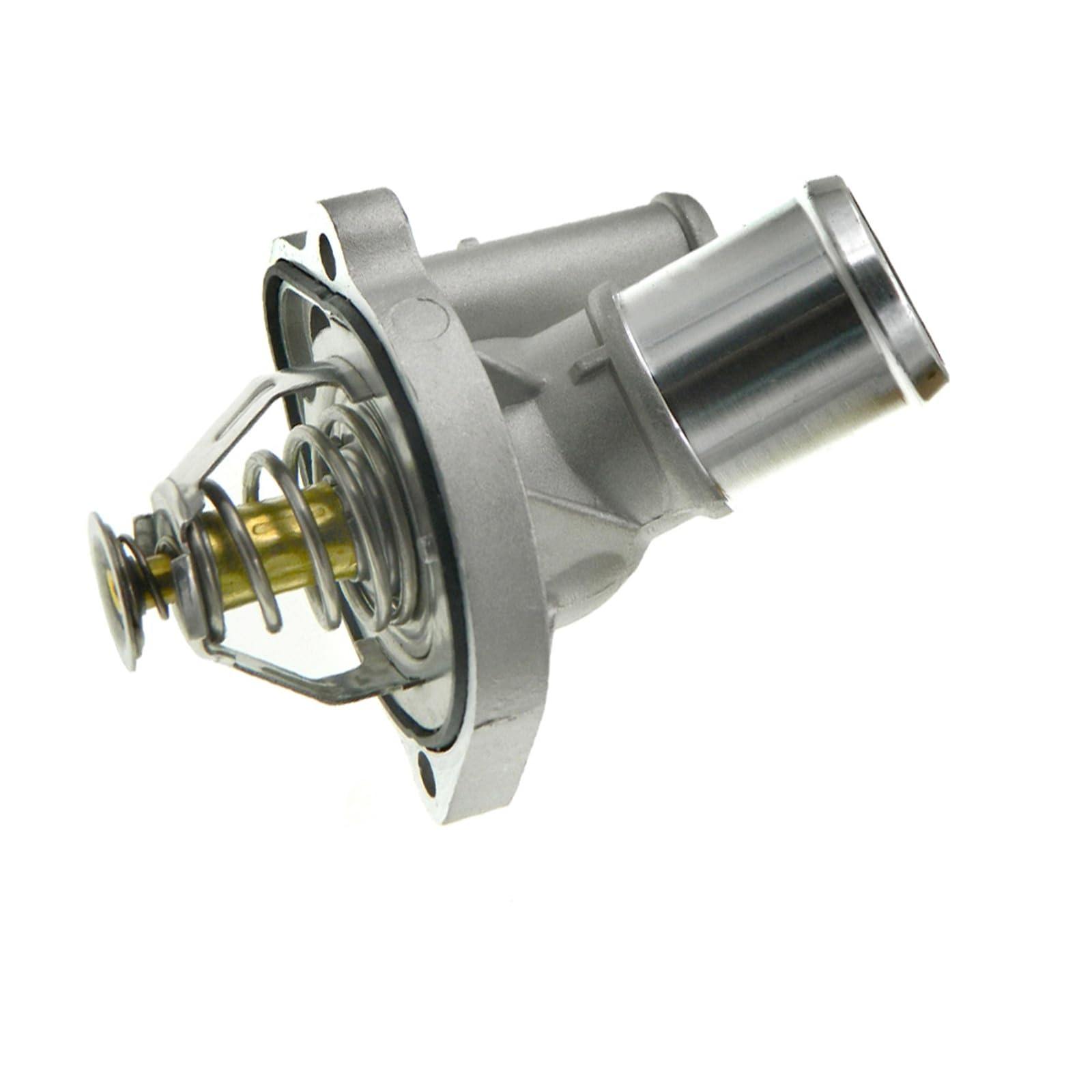 AMCBYSGC Engine Coolant Thermostat Housing Compatible with Ford Focus 2004-2015 / Escape 2005-2015 / Fusion 2006-2015 L33615170 L32715170
