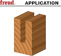 Vista 120 de Broca recta de doble acanaladura Freud, 15/64 x 3/4 de pulgada, con vástago de 1/2 pulgada, 12-096