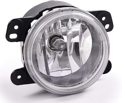 PIT66 Front Bumper Fog Light, Compatible With 11-14 Dodge Charger/10-18 Dodge Journey/11-13 Jeep Grand Cherokee/10-18 Jeep Wrangle/14-16 Jeep Cherokee, Fog Light Lamp Accessories, faros antiniebla