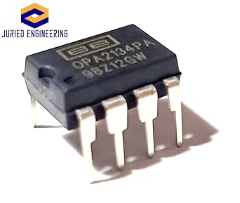 OPA2134PA OPA2134 SoundPlusTM Audio Operational Amplifier with Low Distortion, Low Noise and Precision Breadboard-Friendly IC DIP-8 (Pack of 2)