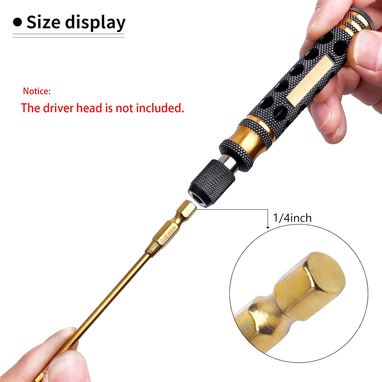 Innensechskant-Bits Set – Titan, 1,5–3 Mm + Kreuzschlitz, Für RC-Modelle & Mehr