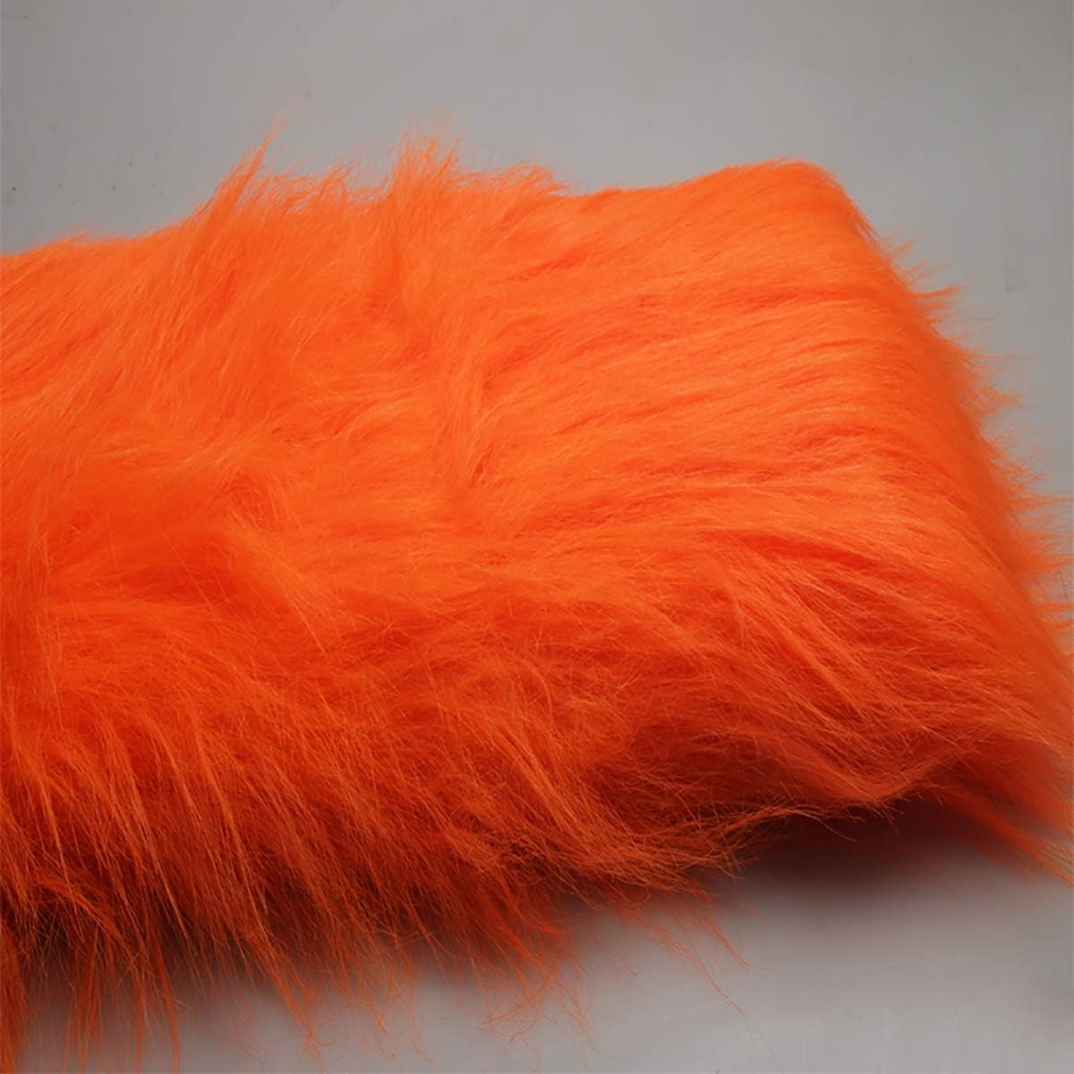 Tela de piel sintética para juguetes mullidos y disfraces de pelo largo