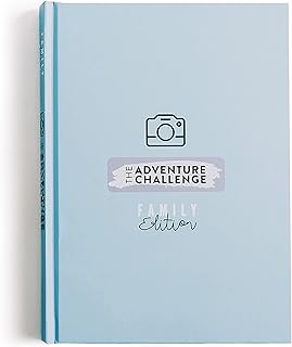 The Adventure Challenge Family Edition - 50 Scratch-Off Adventures and Family Night Games for Kids & Adults, Adventure Challenge Scratch Off Book, Family Adventure Book