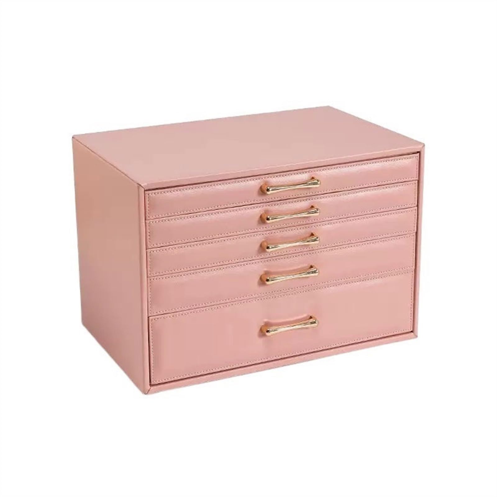 ANVLOJRIH Jewlrey Box Jewelry Box 2 Ring Watch Bracelet Storage Box Necklace Jewelry Large Capacity Jewelry Box Jewelry Box for Women(B)