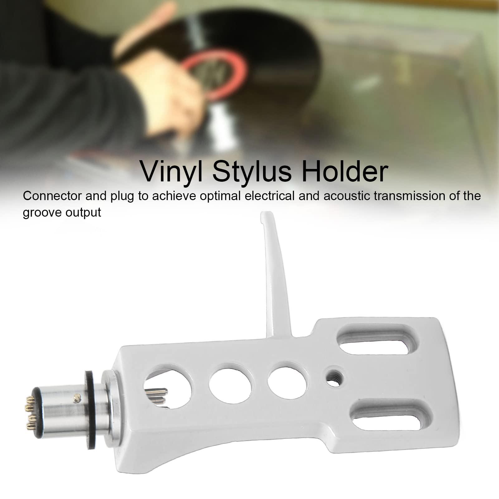 Portatestina Phono Universale In Alluminio - Con Fili Di Rame Per Giradischi | Sostituzione Testina - Foto 14