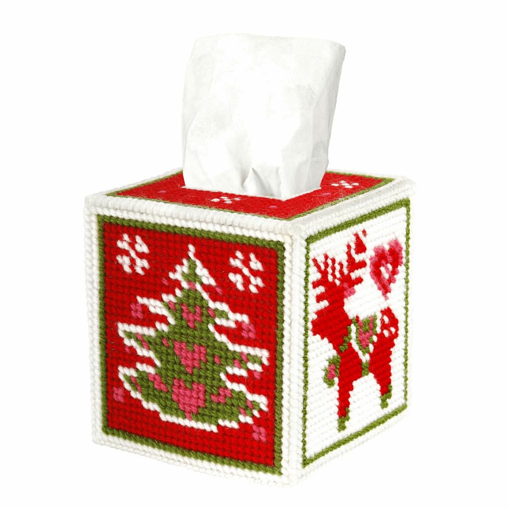 Broderie motifs de Noël Orchidea pour embellir votre salon durant l'hiver