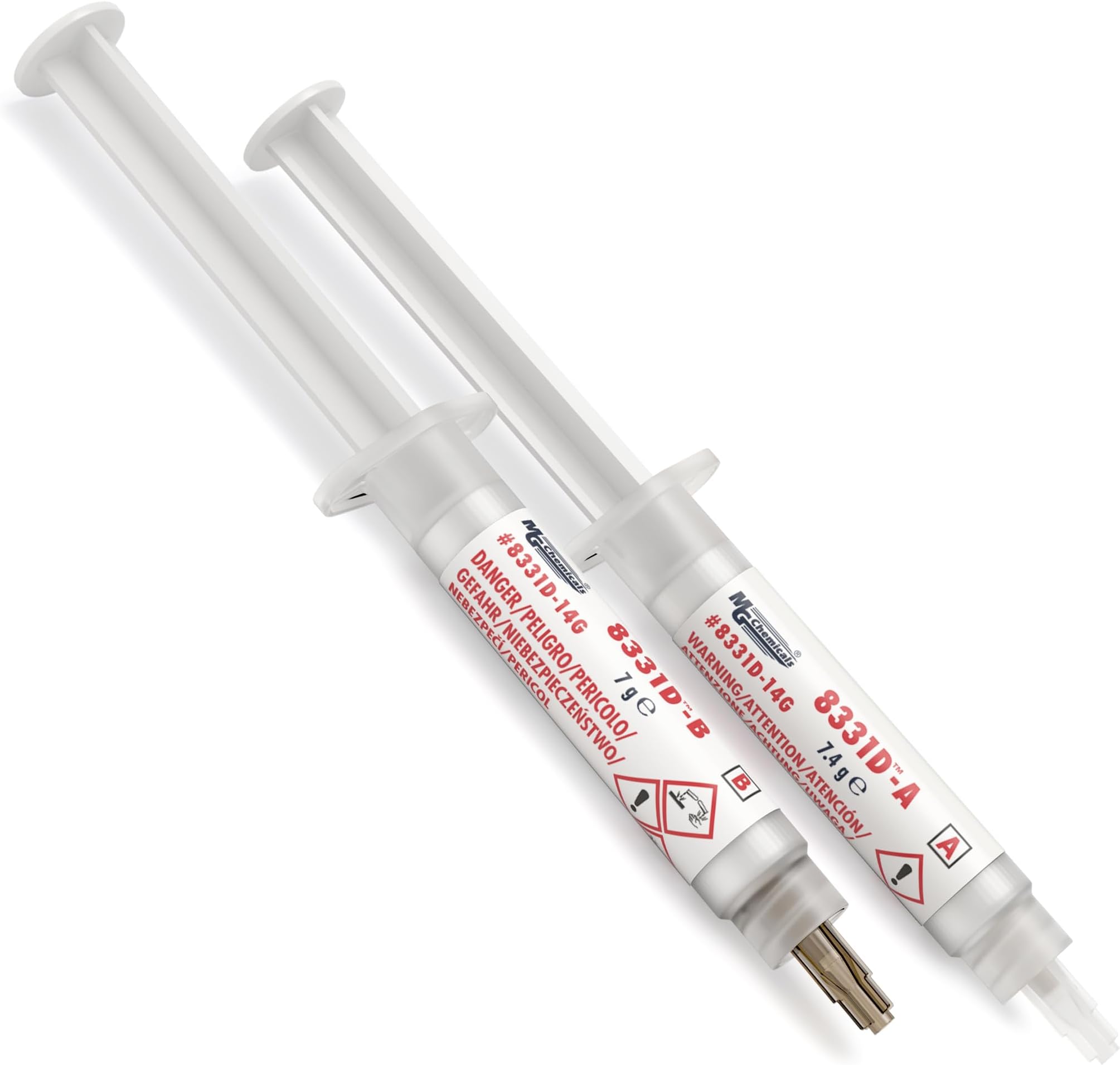 8331D Silver Conductive Epoxy Adhesive, High Conductivity, 20 min Working time, 2-Part, 14 Gram Kit